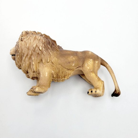 Vintage Schleich Male Lion Figure Toy Wild Animals Zoo Animals 1996 90s 4.5" - Picture 6 of 10